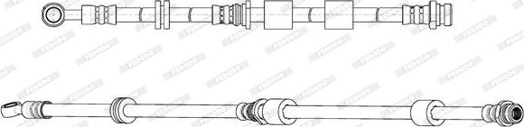 Ferodo FHY2748 - Bremžu šļūtene ps1.lv