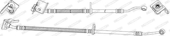 Ferodo FHY2789 - Bremžu šļūtene ps1.lv