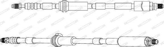 Ferodo FHY2733 - Bremžu šļūtene ps1.lv