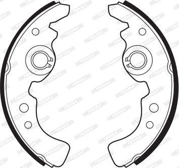 Ferodo FSB400 - Bremžu loku komplekts ps1.lv