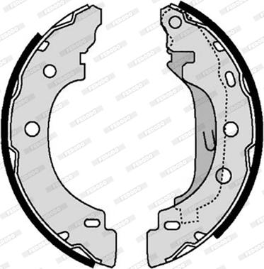 Ferodo FSB583 - Bremžu loku komplekts ps1.lv