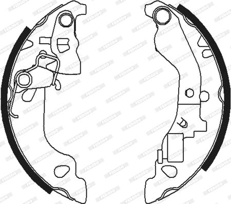 Ferodo FSB602 - Bremžu loku komplekts ps1.lv