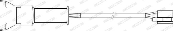 Ferodo FWI314 - Indikators, Bremžu uzliku nodilums ps1.lv