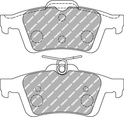 Ferodo Racing FCP1931H - Bremžu uzliku kompl., Disku bremzes ps1.lv