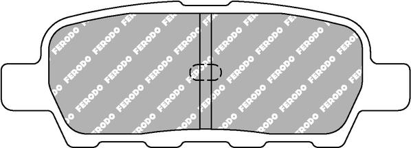 Ferodo Racing FCP1693H - Bremžu uzliku kompl., Disku bremzes ps1.lv