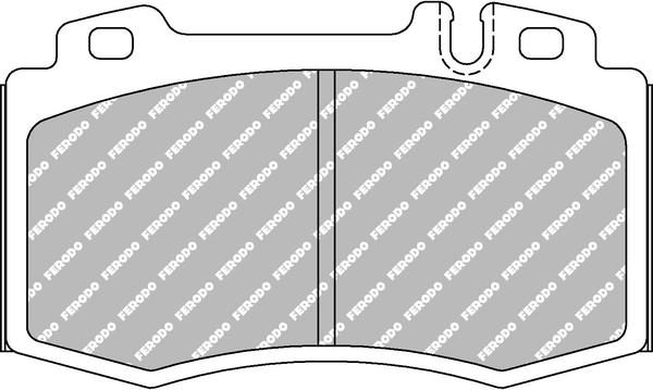 Ferodo Racing FCP1661H - Bremžu uzliku kompl., Disku bremzes ps1.lv