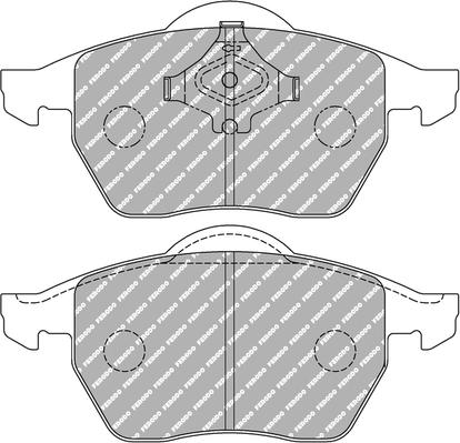 Ferodo Racing FCP1323H - Bremžu uzliku kompl., Disku bremzes ps1.lv