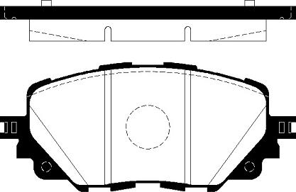 Aisin BPMZ-1012 - Bremžu uzliku kompl., Disku bremzes ps1.lv