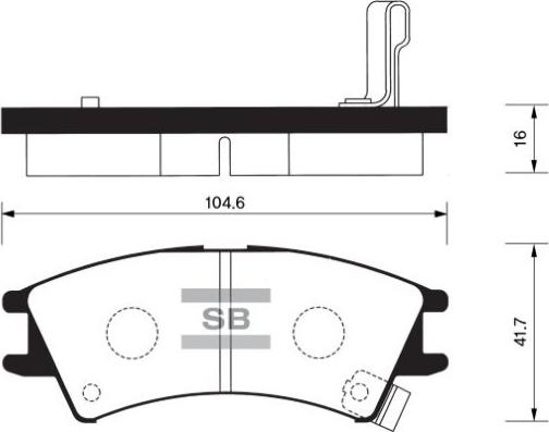 Magneti Marelli 363700203096 - Bremžu uzliku kompl., Disku bremzes ps1.lv