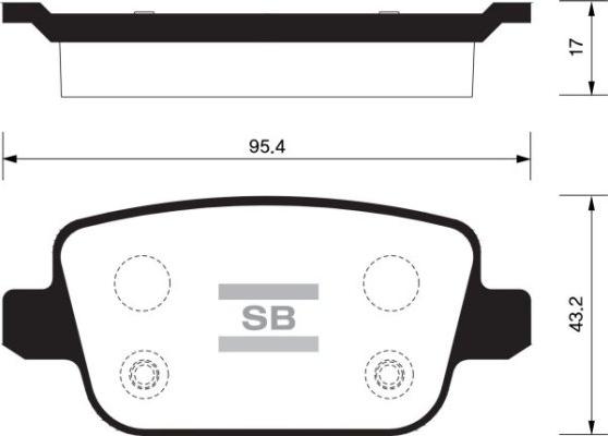 Standard 79-60 - Bremžu uzliku kompl., Disku bremzes ps1.lv