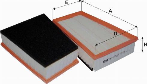 FIL Filter HP 2273 - Gaisa filtrs ps1.lv