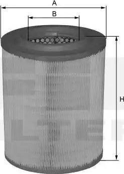 FIL Filter HPU 4431 - Gaisa filtrs ps1.lv