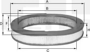 FIL Filter HPU 4300 - Gaisa filtrs ps1.lv