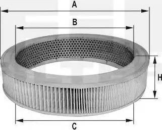 FIL Filter HPU 4392 - Gaisa filtrs ps1.lv