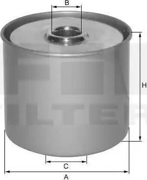 FIL Filter TF 1480 - Degvielas filtrs ps1.lv