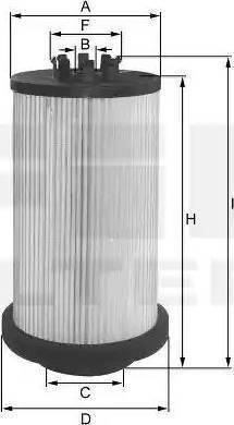 FIL Filter MFE 1339 MBV - Degvielas filtrs ps1.lv