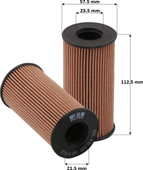 FIL Filter MLE 1552 A - Eļļas filtrs ps1.lv