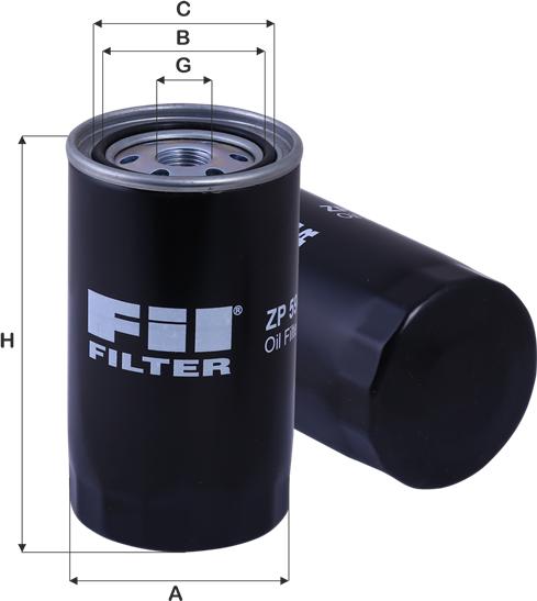FIL Filter ZP 594 B - Eļļas filtrs ps1.lv