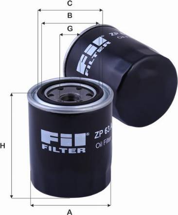 FIL Filter ZP 63 A - Eļļas filtrs ps1.lv