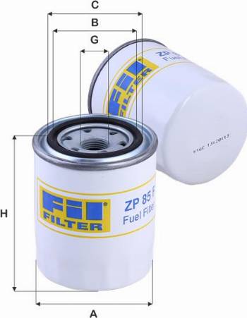 FIL Filter ZP 85 F - Degvielas filtrs ps1.lv