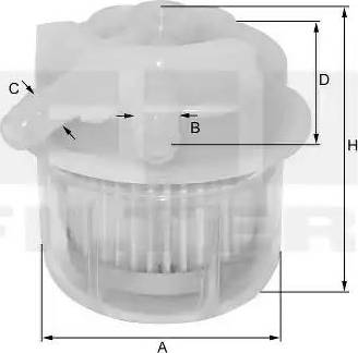 FIL Filter ZP 8064 FP - Degvielas filtrs ps1.lv