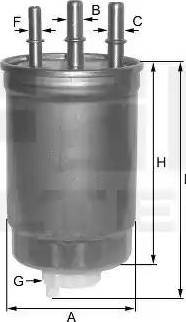 FIL Filter ZP 05/8 F - Degvielas filtrs ps1.lv