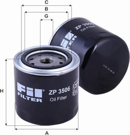 FIL Filter ZP 3506 - Eļļas filtrs ps1.lv