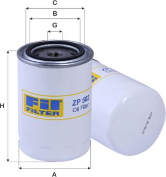 FIL Filter ZP 3052 - Eļļas filtrs ps1.lv