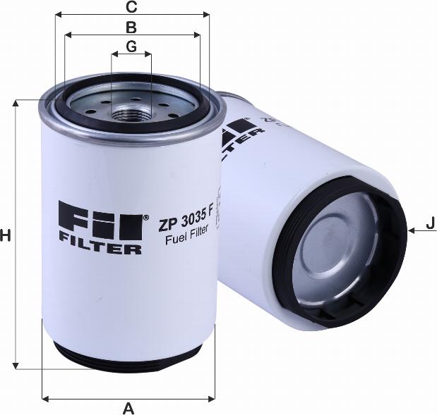 FIL Filter ZP 3035 F - Degvielas filtrs ps1.lv