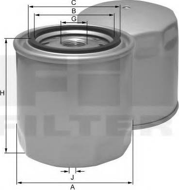 FIL Filter ZP 3259 F - Degvielas filtrs ps1.lv