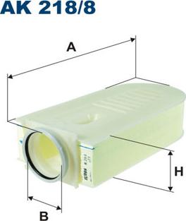 Filtron AK218/8 - Gaisa filtrs ps1.lv