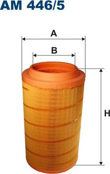 Filtron AM446/5 - Gaisa filtrs ps1.lv