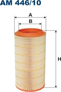 Filtron AM446/10 - Gaisa filtrs ps1.lv