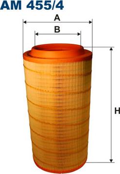 Filtron AM455/4 - Gaisa filtrs ps1.lv
