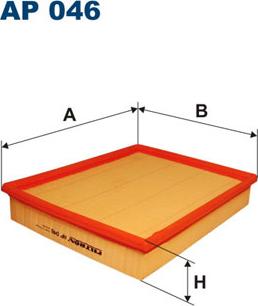 Filtron AP046 - Gaisa filtrs ps1.lv