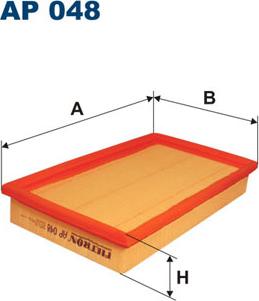 Filtron AP048 - Gaisa filtrs ps1.lv