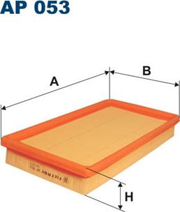 Filtron AP053 - Gaisa filtrs ps1.lv