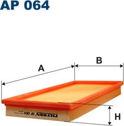 Filtron AP064 - Gaisa filtrs ps1.lv