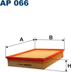 Filtron AP066 - Gaisa filtrs ps1.lv