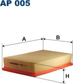 Filtron AP005 - Gaisa filtrs ps1.lv