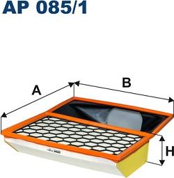 Filtron AP085/1 - Gaisa filtrs ps1.lv