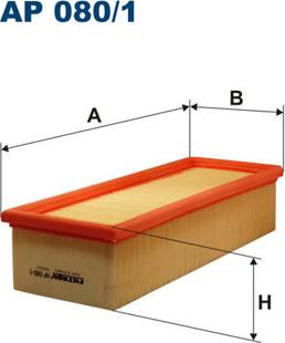 Filtron AP080/1 - Gaisa filtrs ps1.lv