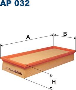 Filtron AP032 - Gaisa filtrs ps1.lv