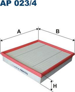 Filtron AP023/4 - Gaisa filtrs ps1.lv