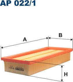 Filtron AP022/1 - Gaisa filtrs ps1.lv