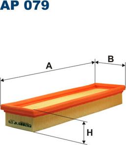 Filtron AP079 - Gaisa filtrs ps1.lv