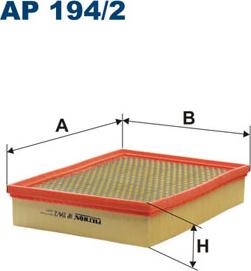 Filtron AP194/2 - Gaisa filtrs ps1.lv