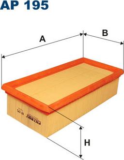 Filtron AP195 - Gaisa filtrs ps1.lv