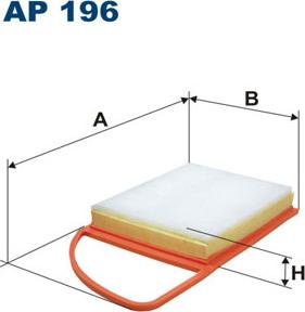 Filtron AP196 - Gaisa filtrs ps1.lv