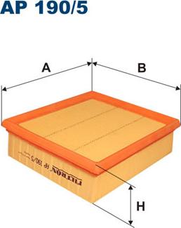 Filtron AP190/5 - Gaisa filtrs ps1.lv